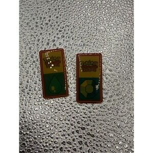 Pokemon League Pins Water Energy Gemstone Set Wizards 1995 1996 1998